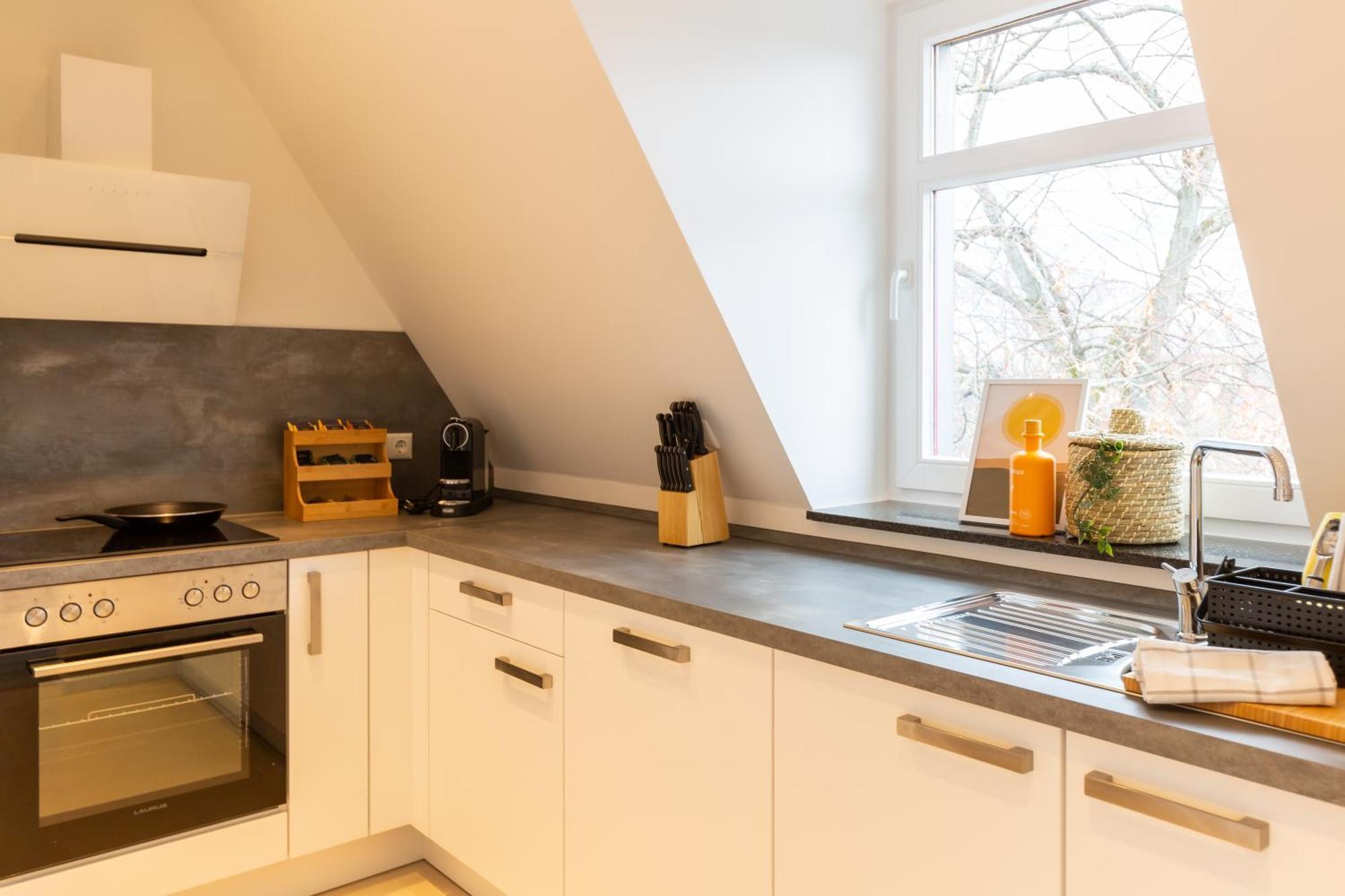 Soulscape Apartments Zwickau Kompakter Loft-Wohnraum Mit Lift Direkt In Die Wohnung, Modern, Zentrumsnah, Gratis Wifi Exteriér fotografie